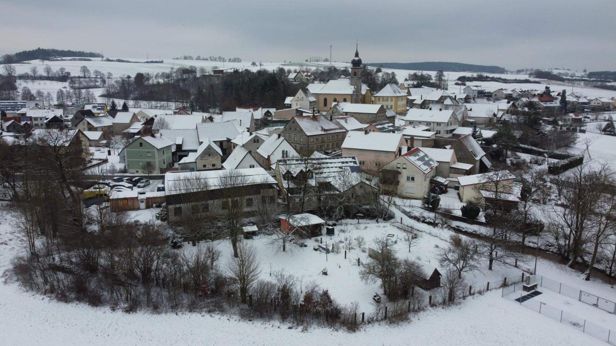 Pausenhof Zweite-Heimat Appartement Rauhenebrach Buitenkant foto