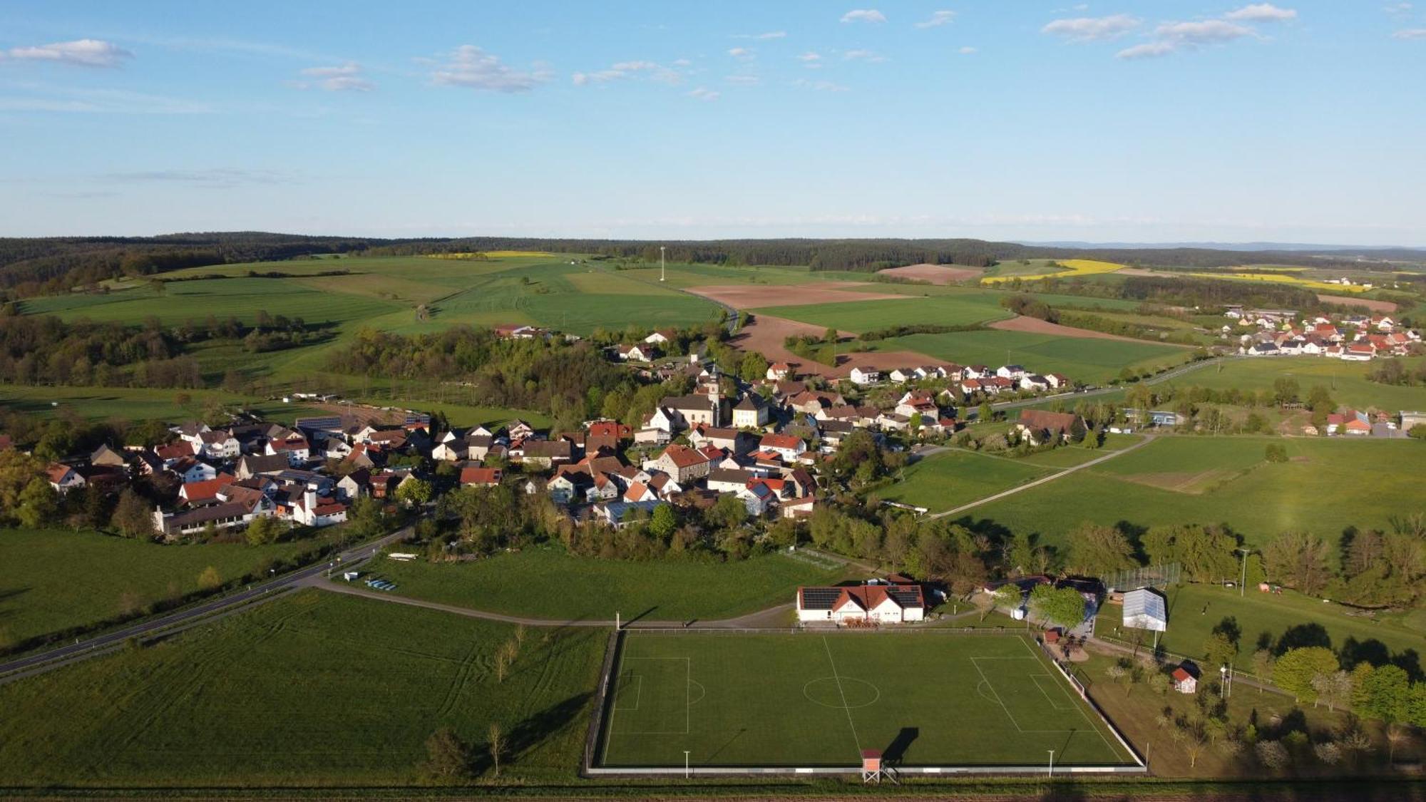 Pausenhof Zweite-Heimat Appartement Rauhenebrach Buitenkant foto